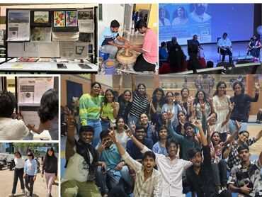 Two men in bicycle jerseys sitting outside at table having coffee